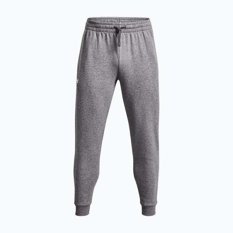 "Under Armour" vyriškos treniruočių kelnės "Rival Fleece Joggers" castlerock light heather/white 3