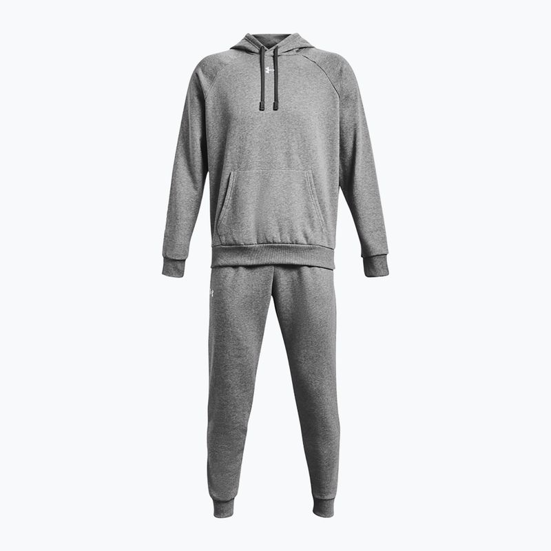 Vyriškas sportinis kostiumas Under Armour Rival Fleece Suit castlerock light heather/white 5