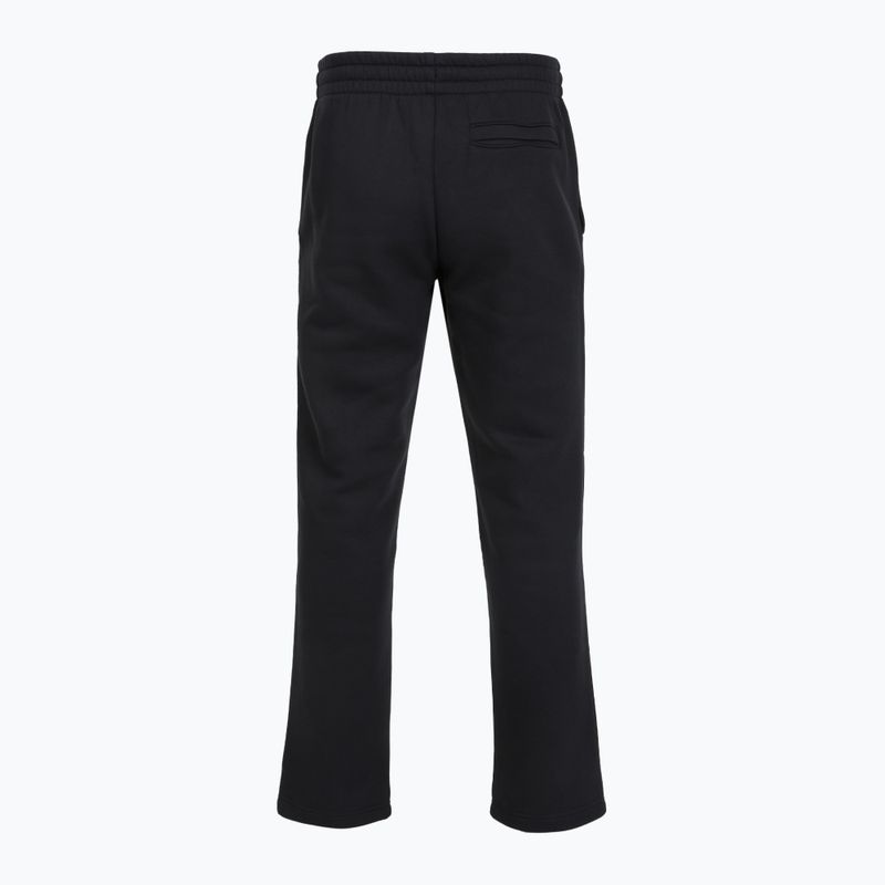 Vyriškos kelnės Under Armour Icon Fleece Pant black/white 2