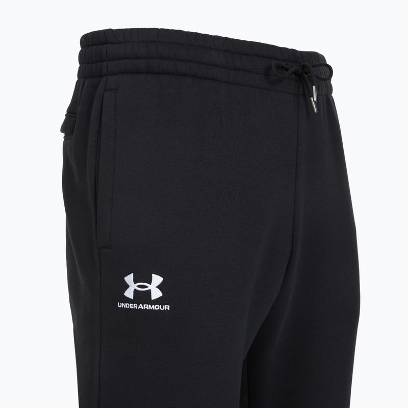 Vyriškos kelnės Under Armour Icon Fleece Pant black/white 3