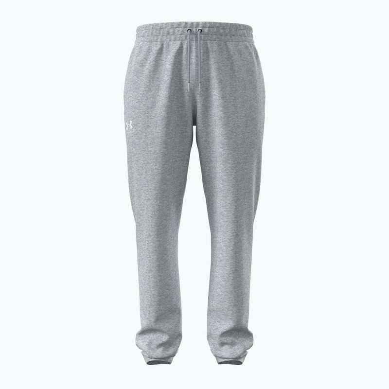 Vyriškos kelnės Under Armour Icon Fleece Pant mod gray full heather/white 5