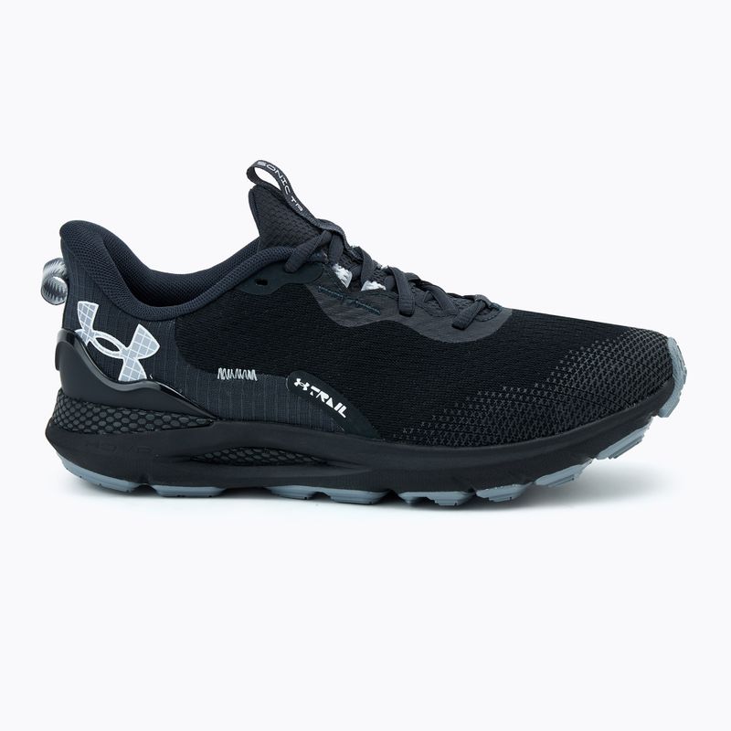 "Under Armour Sonic Trail" vyriški bėgimo bateliai black/anthracite/steel 2