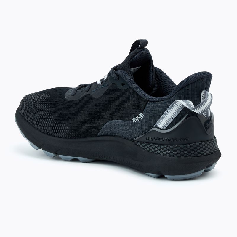 "Under Armour Sonic Trail" vyriški bėgimo bateliai black/anthracite/steel 3