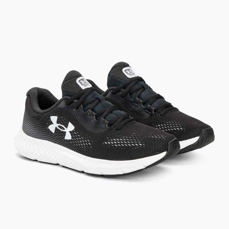 Vyriški bėgimo bateliai Under Armour Charged Rogue 4 black/white/white 4