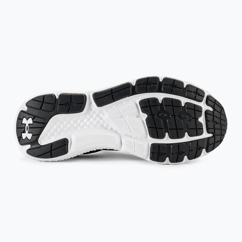 Vyriški bėgimo bateliai Under Armour Charged Rogue 4 black/white/white 5