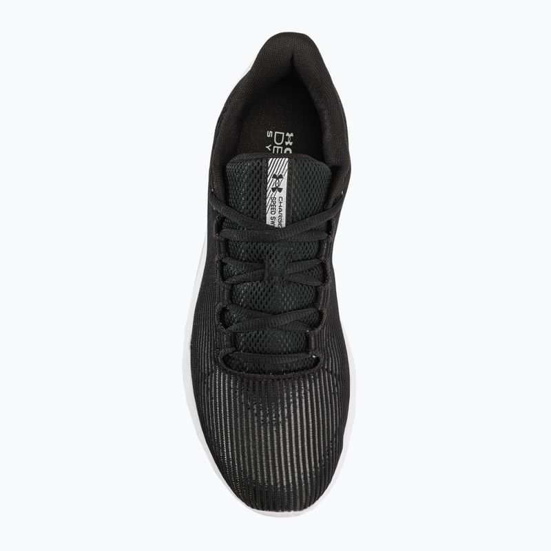 Vyriški bėgimo bateliai Under Armour Charged Speed Swift black/white/white 6