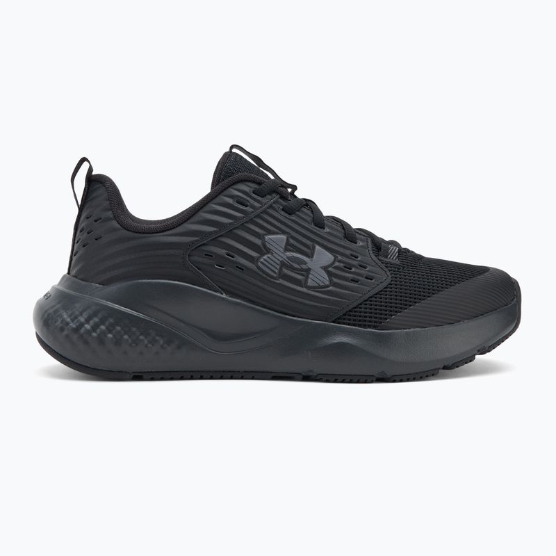 Vyriški treniruočių batai Under Armour Commit 4 black/black/castlerock 2