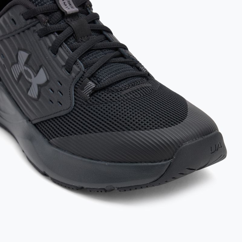 Vyriški treniruočių batai Under Armour Commit 4 black/black/castlerock 7