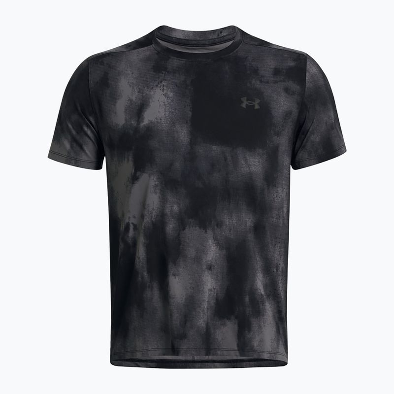 Vyriškas bėgimo tank topas Under Armour Laser Wash black/castlerock/reflective 4