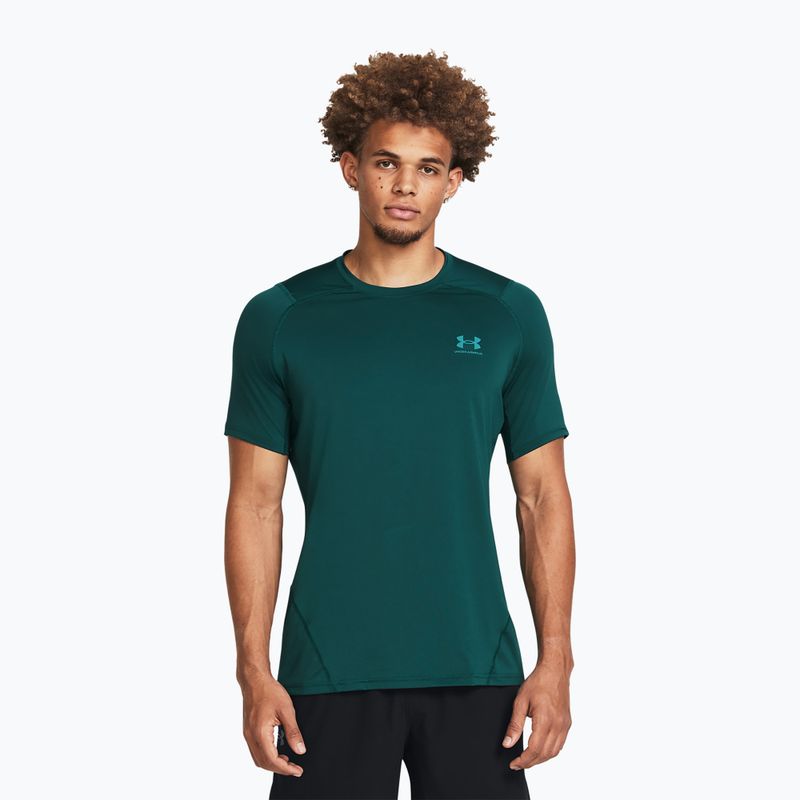 Vyriški treniruočių marškinėliai Under Armour HG Armour FTD Graphic hydro teal/circuit teal