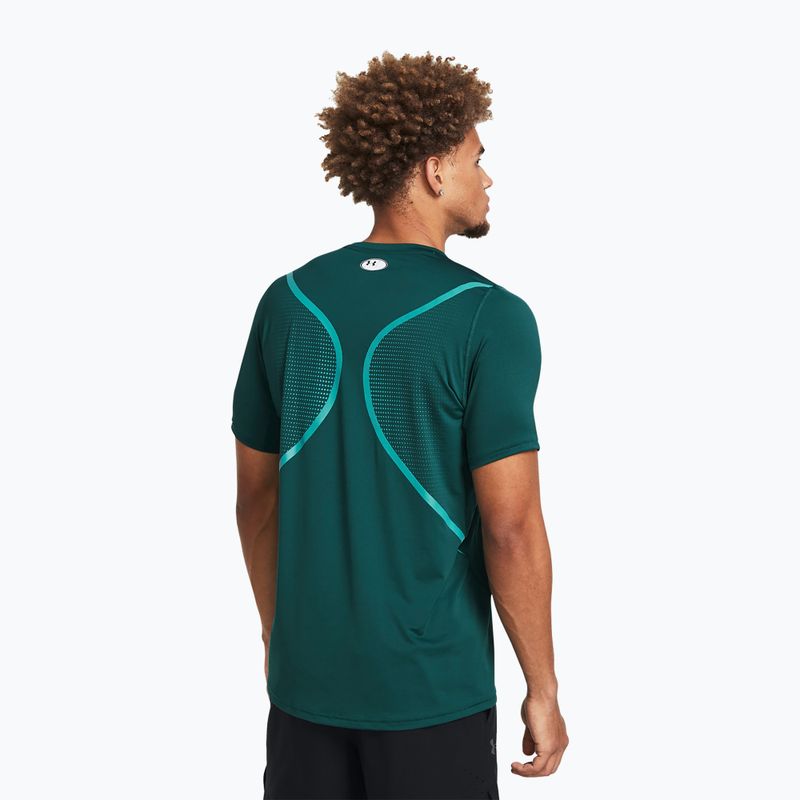 Vyriški treniruočių marškinėliai Under Armour HG Armour FTD Graphic hydro teal/circuit teal 2