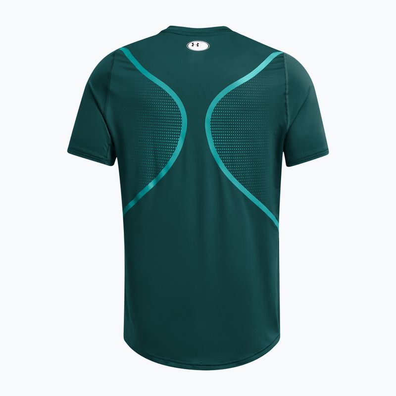 Vyriški treniruočių marškinėliai Under Armour HG Armour FTD Graphic hydro teal/circuit teal 4