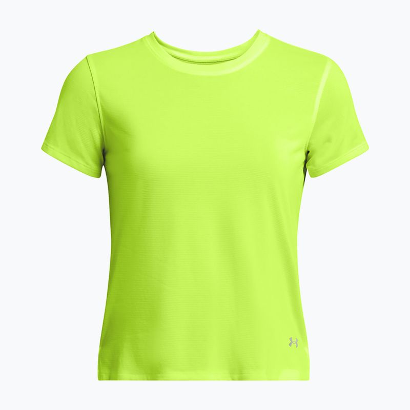 Moteriški bėgimo marškinėliai Under Armour Launch high vis yellow/reflective 4