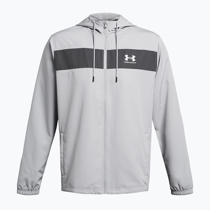 Vyriška "Under Armour Sportstyle Windbreaker" striukė mod gray/castlerock/white 3