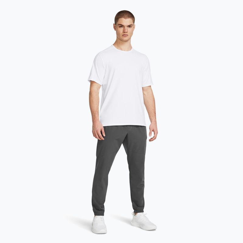 Vyriškos kelnės Under Armour Stretch Woven Joggers castlerock/black 2