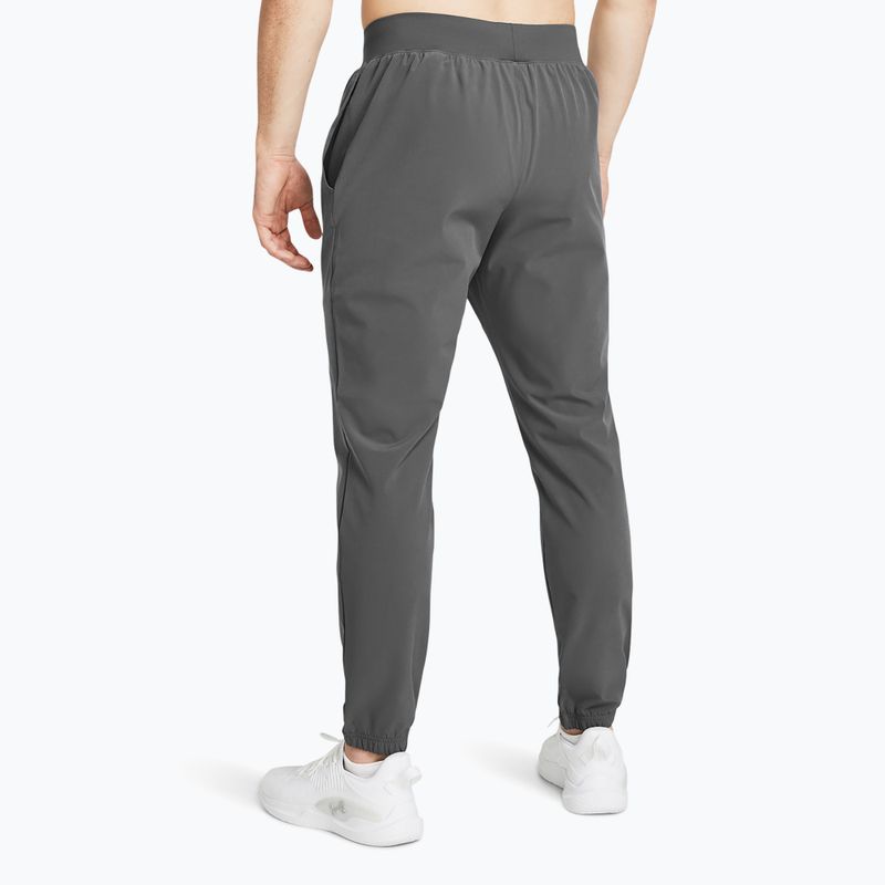 Vyriškos kelnės Under Armour Stretch Woven Joggers castlerock/black 3