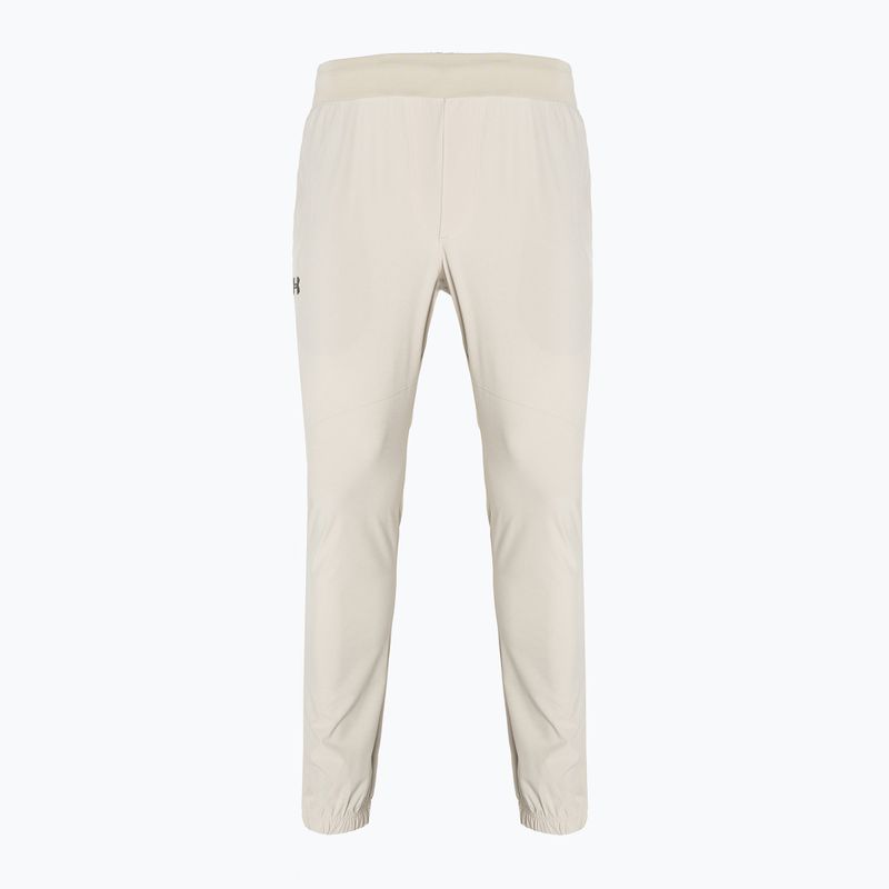 Vyriškos kelnės Under Armour Stretch Woven Joggers khaki base/black 5