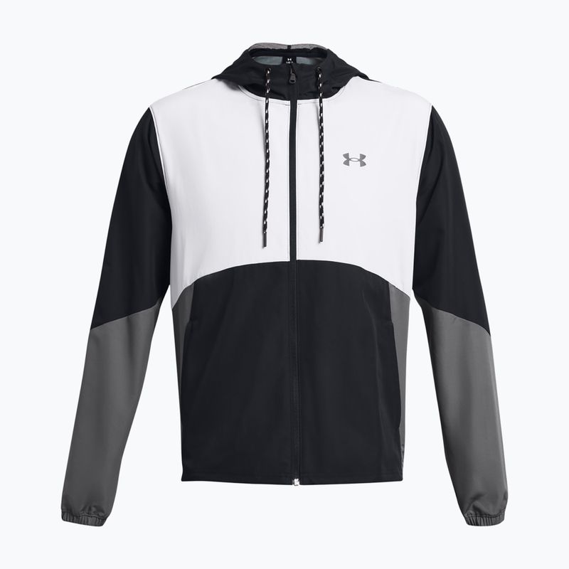 Under Armour Legacy Windbreaker vyriška treniruočių striukė black/castlerock/castlerock 4