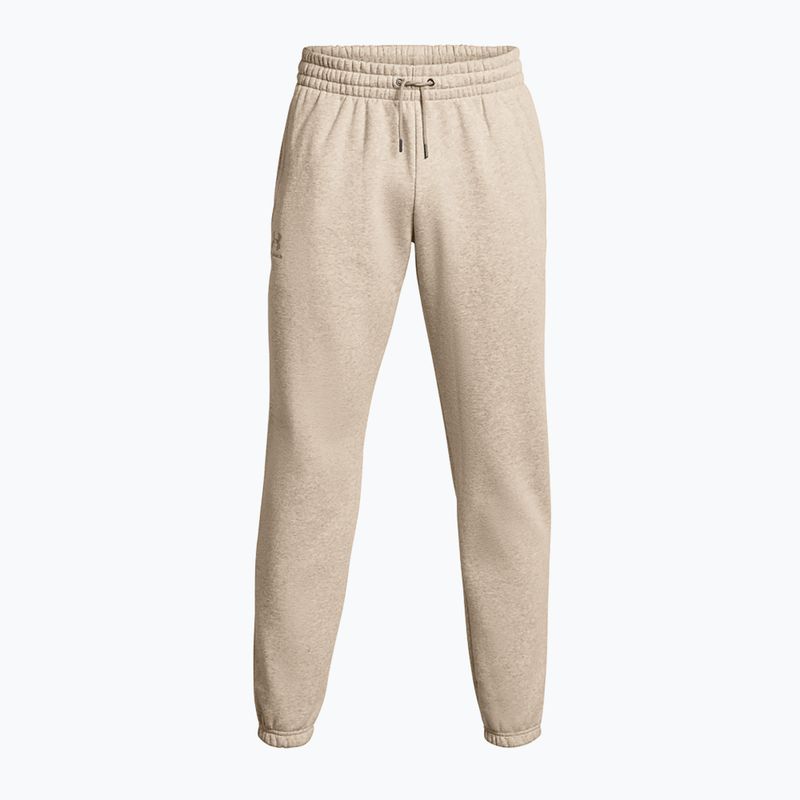 Vyriškos treniruočių kelnės Under Armour Essential Fleece Joggers timberwolf taupe light hthr/timberwolf taupe 6