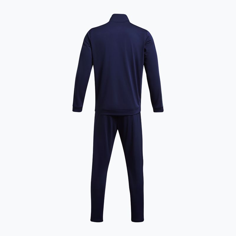 Vyriškas sportinis kostiumas Under Armour UA Knit Track Suit midnight navy/downpour gray/downpour gray 6