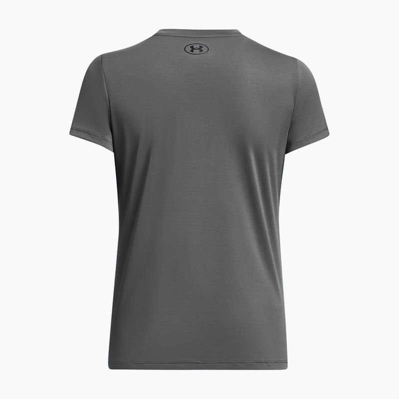 Moteriški treniruočių marškinėliai Under Armour Tech SSV Solid castlerock/black 2