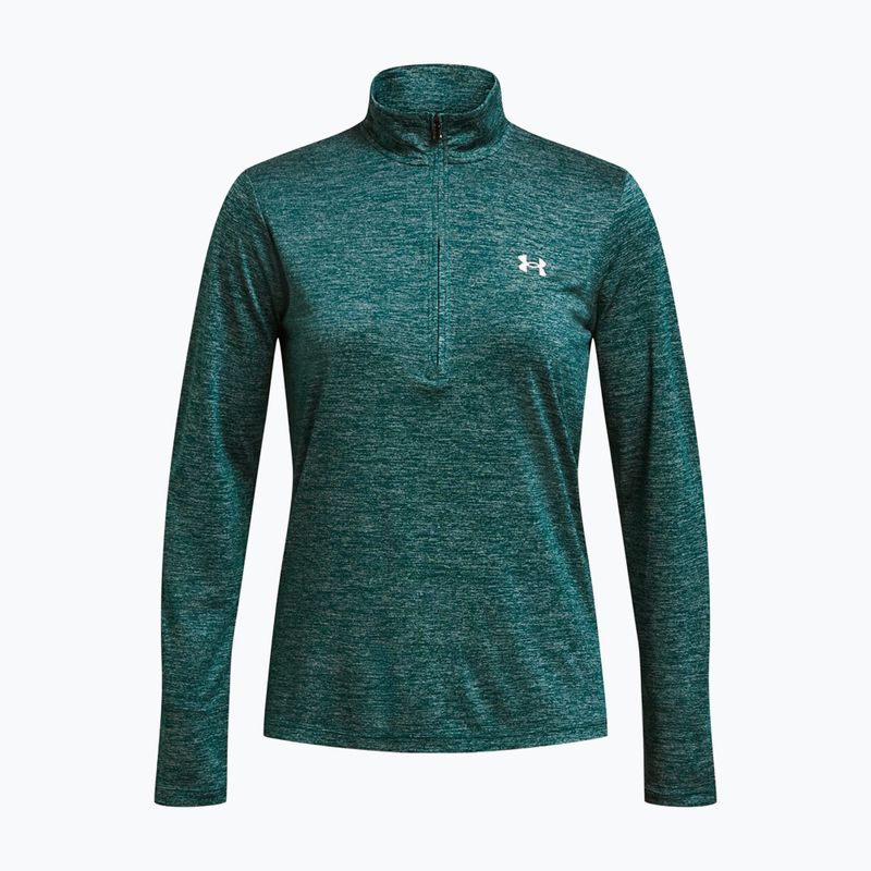 Moteriškas džemperis Under Armour Tech 1/2 Zip-Twist hydro teal/white 6