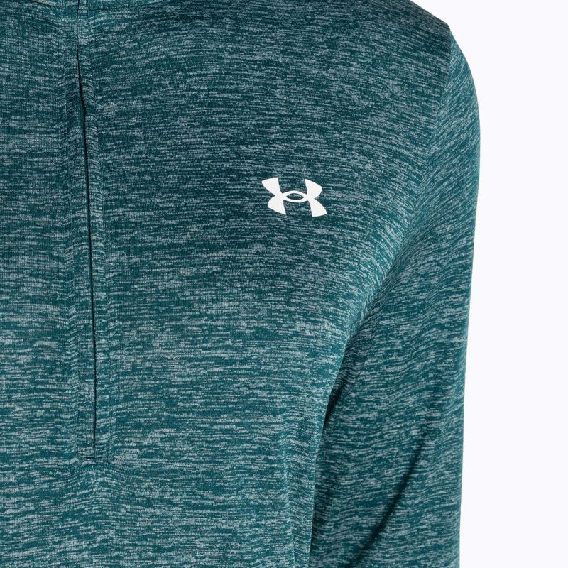 Moteriškas džemperis Under Armour Tech 1/2 Zip-Twist hydro teal/white 5