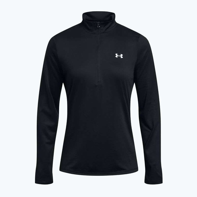 Moteriškas džemperis Under Armour Tech 1/2 Zip Solid black / white 3