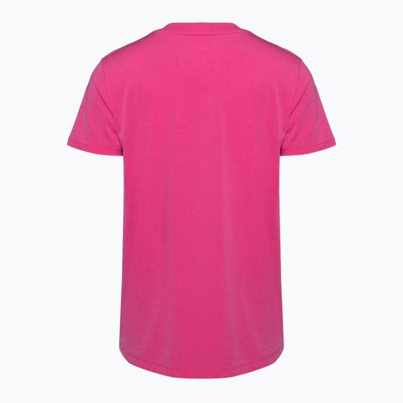 Moteriški treniruočių marškinėliai Under Armour Off Campus Core astro pink/black 2