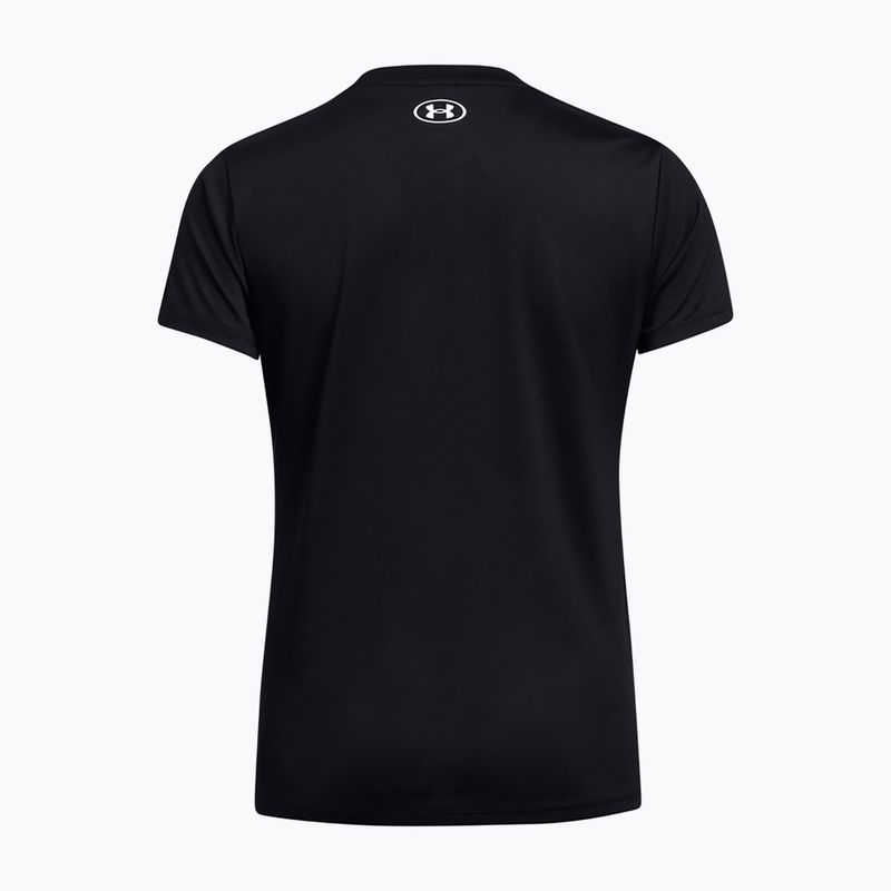 Moteriški treniruočių marškinėliai Under Armour Tech SSV Solid black/white 2