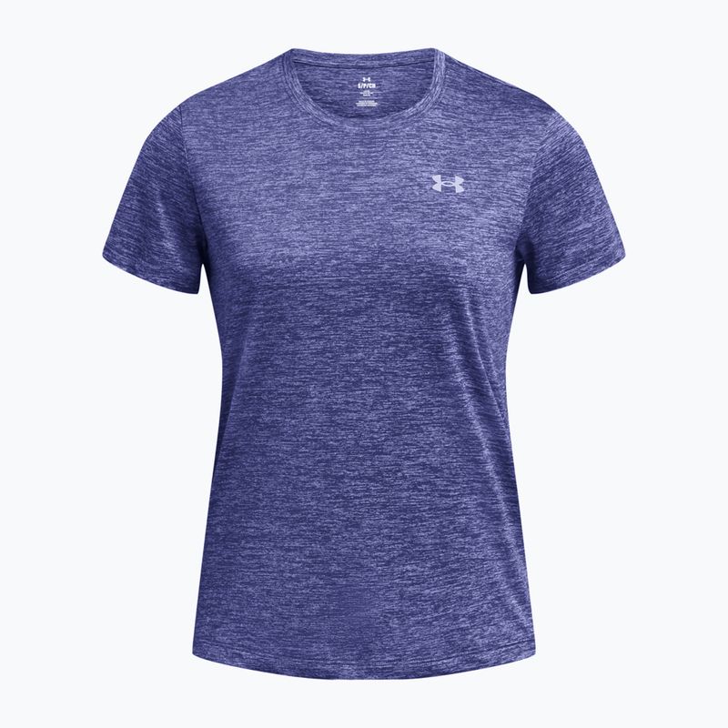 Moteriški treniruočių marškinėliai Under Armour Tech C-Twist starlight/celeste 3