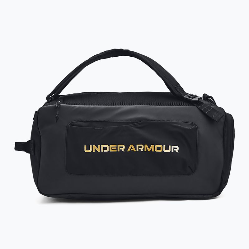 Treniruočių krepšys Under Armour Contain Duo 40 l black/metallic gold 2