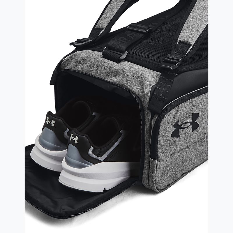 Sportinis krepšys Under Armour Contain Duo 40 l castlerock medium heather/black/white 5