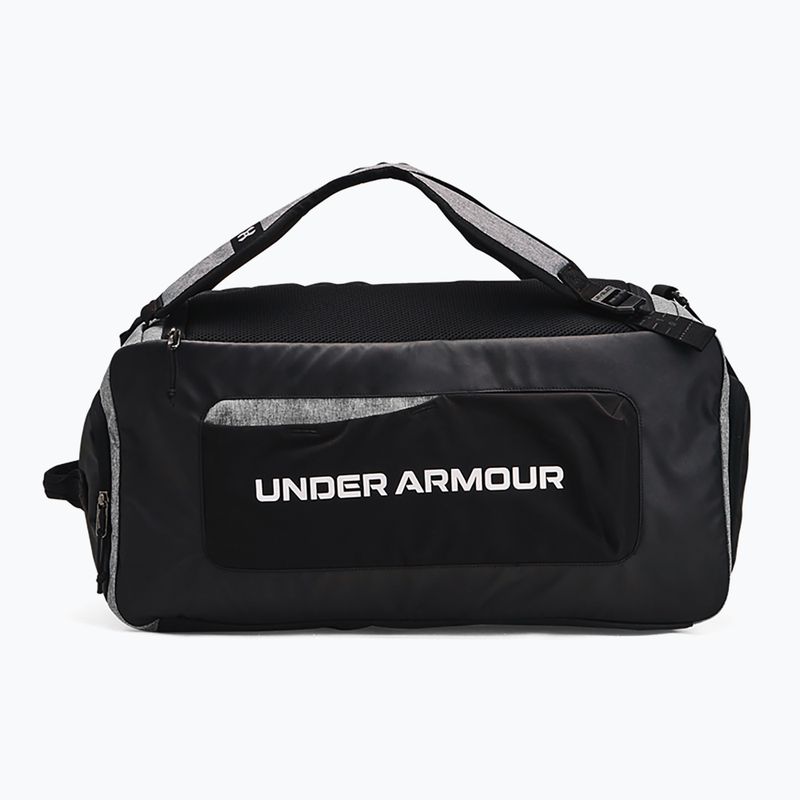 Treniruočių krepšys Under Armour Contain Duo 50 l castlerock medium heather/black 2