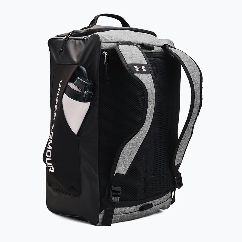 Treniruočių krepšys Under Armour Contain Duo 50 l castlerock medium heather/black 3