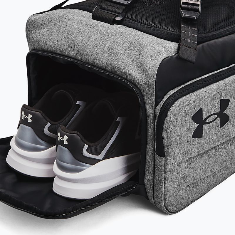 Treniruočių krepšys Under Armour Contain Duo 50 l castlerock medium heather/black 5