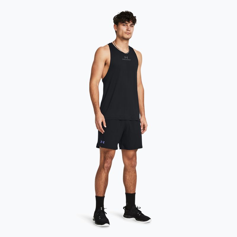 Vyriški treniruočių šortai Under Armour Ua Vanish Woven 6in black/starlight 2