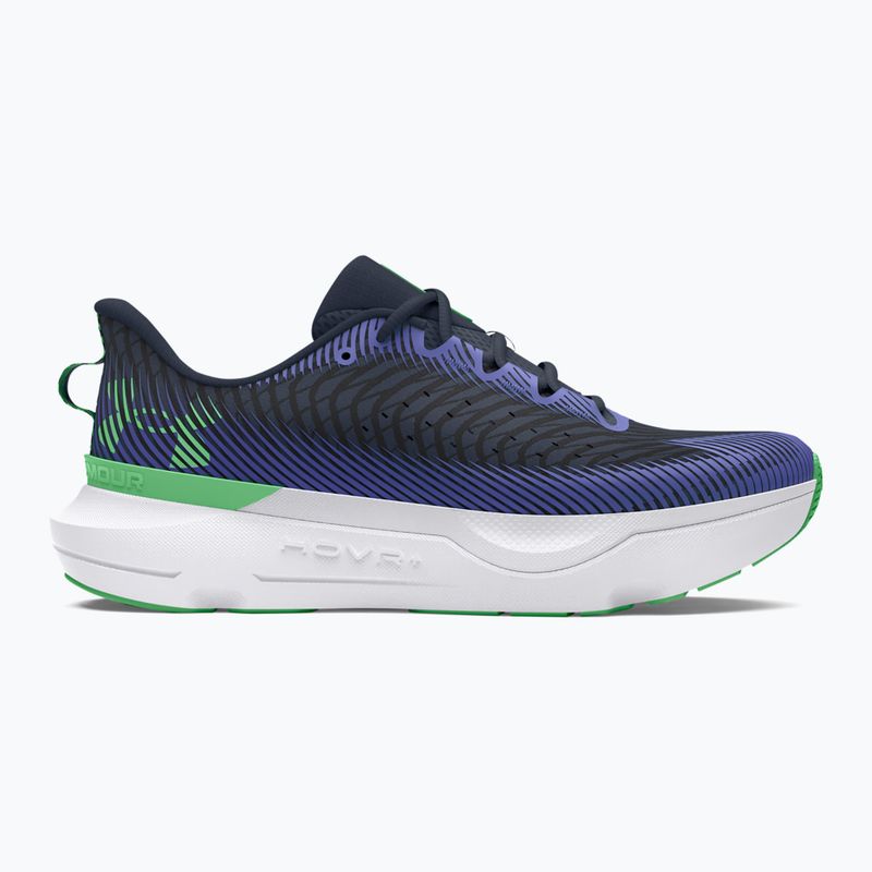 Vyriški bėgimo bateliai Under Armour Infinite Pro downpour gray/starlight/matrix green 8