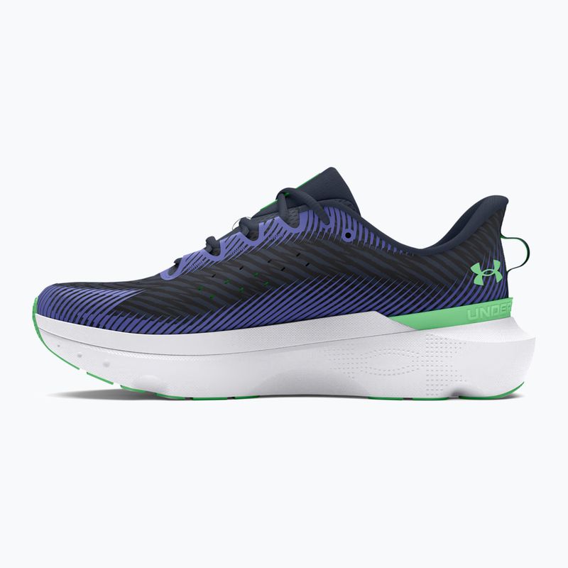 Vyriški bėgimo bateliai Under Armour Infinite Pro downpour gray/starlight/matrix green 9