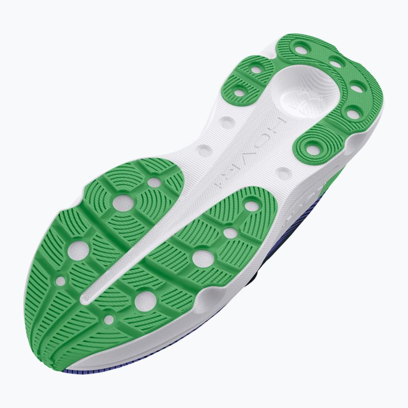 Vyriški bėgimo bateliai Under Armour Infinite Pro downpour gray/starlight/matrix green 11