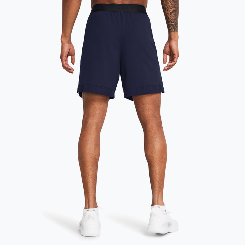 Vyriški treniruočių šortai Under Armour UA Vanish Woven 6in midnight navy/mod gray 3