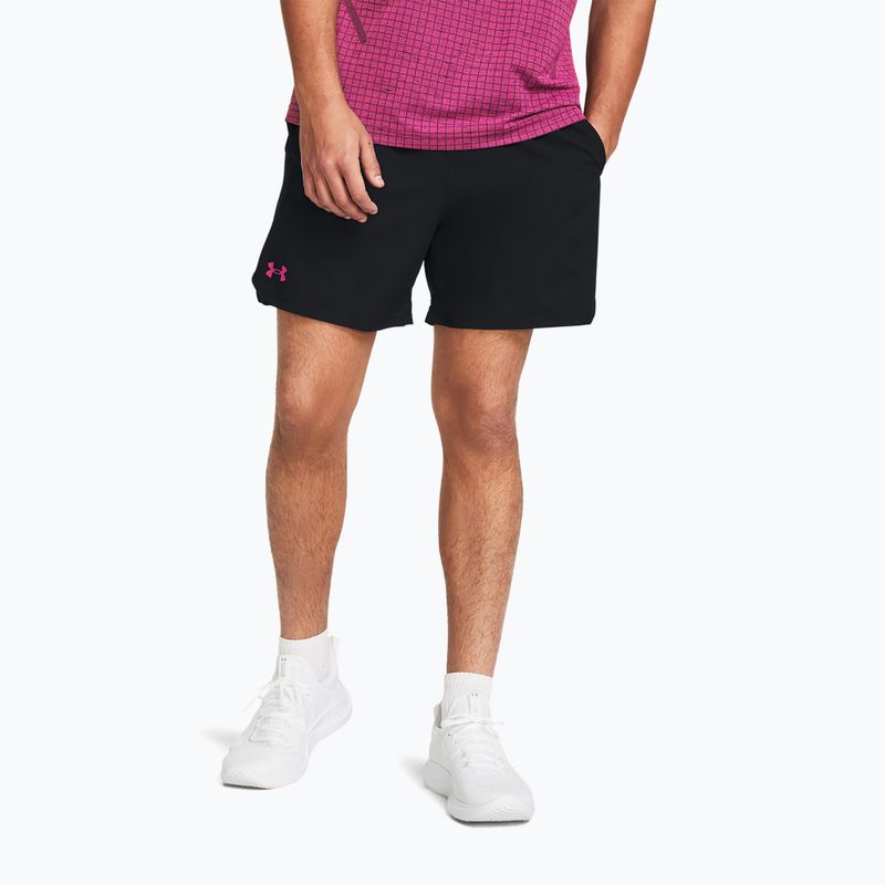 Vyriški treniruočių šortai Under Armour Ua Vanish Woven 6in black/astro pink