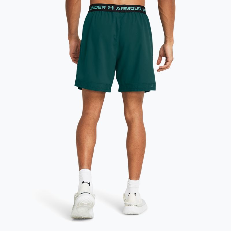 Vyriški treniruočių šortai Under Armour Ua Vanish Woven 6in hydro teal/radial turquoise 3