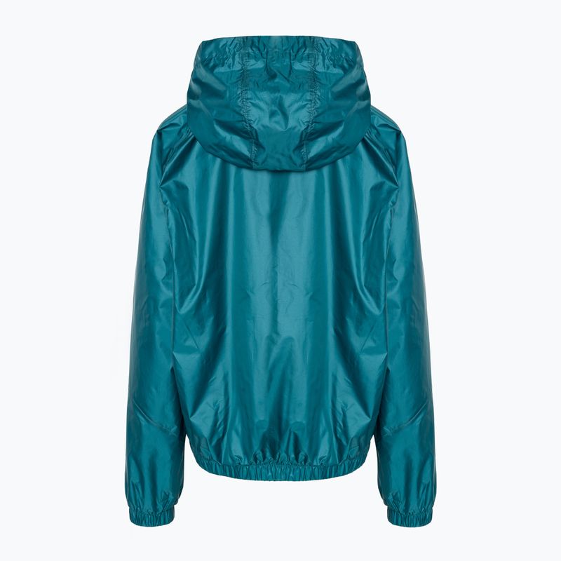 Moteriška striukė nuo vėjo Under Armour Sport Windbreaker hydro teal/white 4