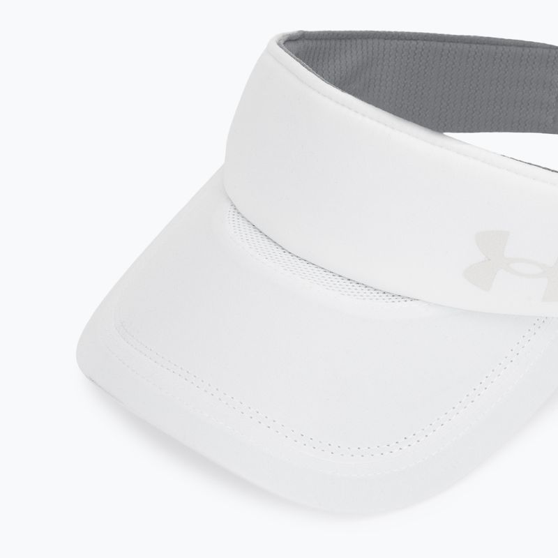 Moteriškas bėgimo snapelis Under Armour Launch white/black/distant gray 3