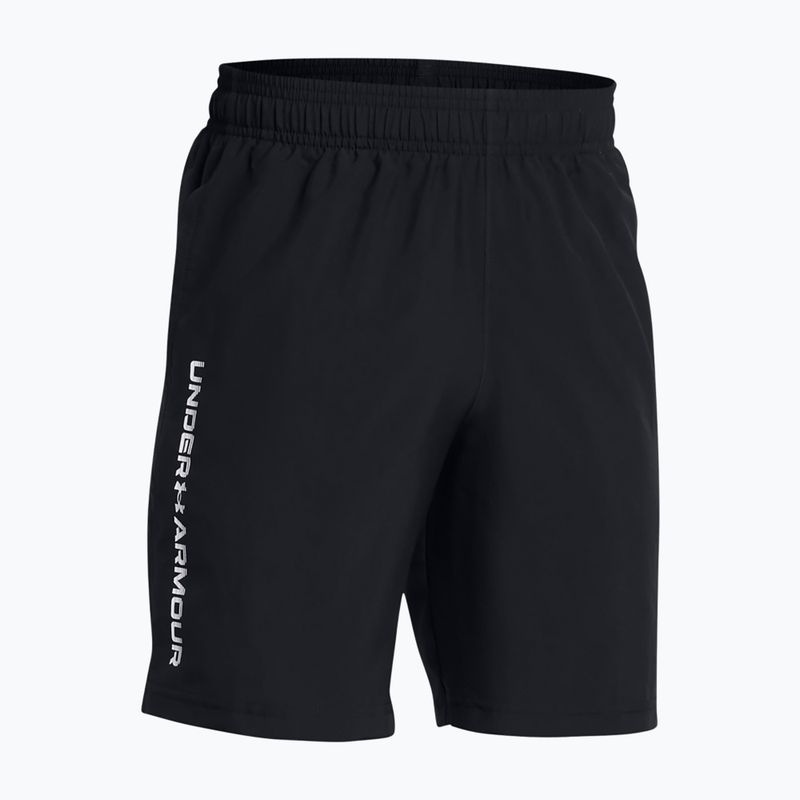 Vaikiškos treniruočių šortai Under Armour Woven Wordmark black 3