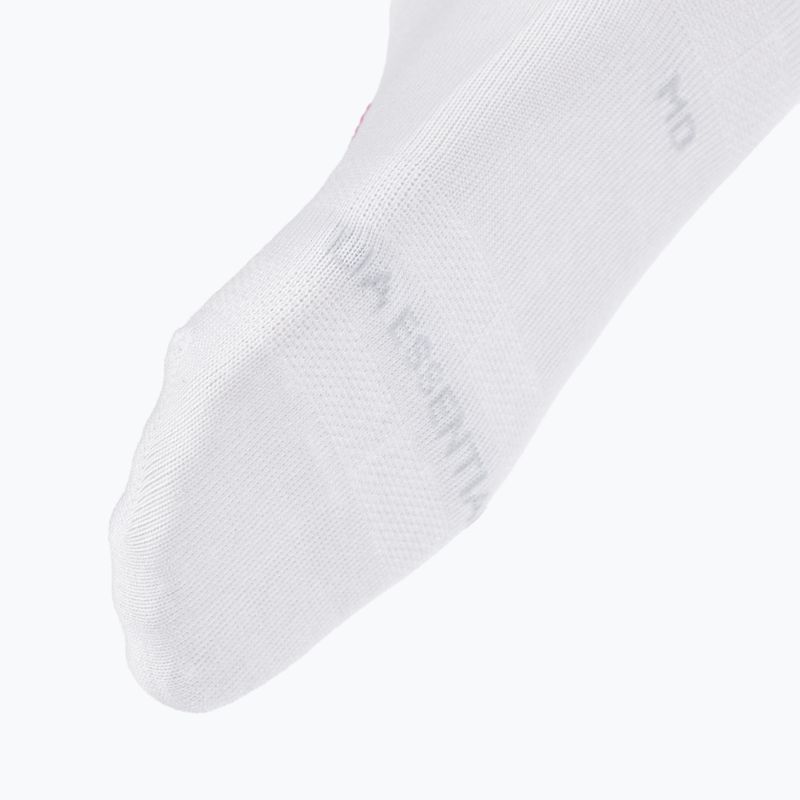 Moteriškos treniruočių kojinės Under Armour Essential Nv Mid Crew 3P white/white/astro pink 4