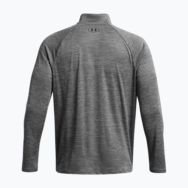 Vyriškas džemperis Under Armour Tech Textured 1/2 Zip LS castlerock/black 2