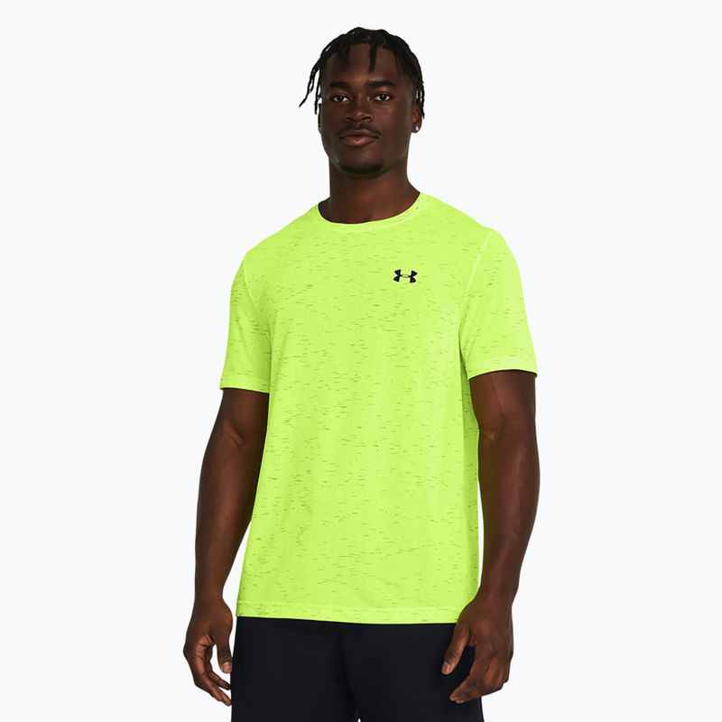 Vyriški marškinėliai Under Armour Vanish Seamless high-vis yellow/black