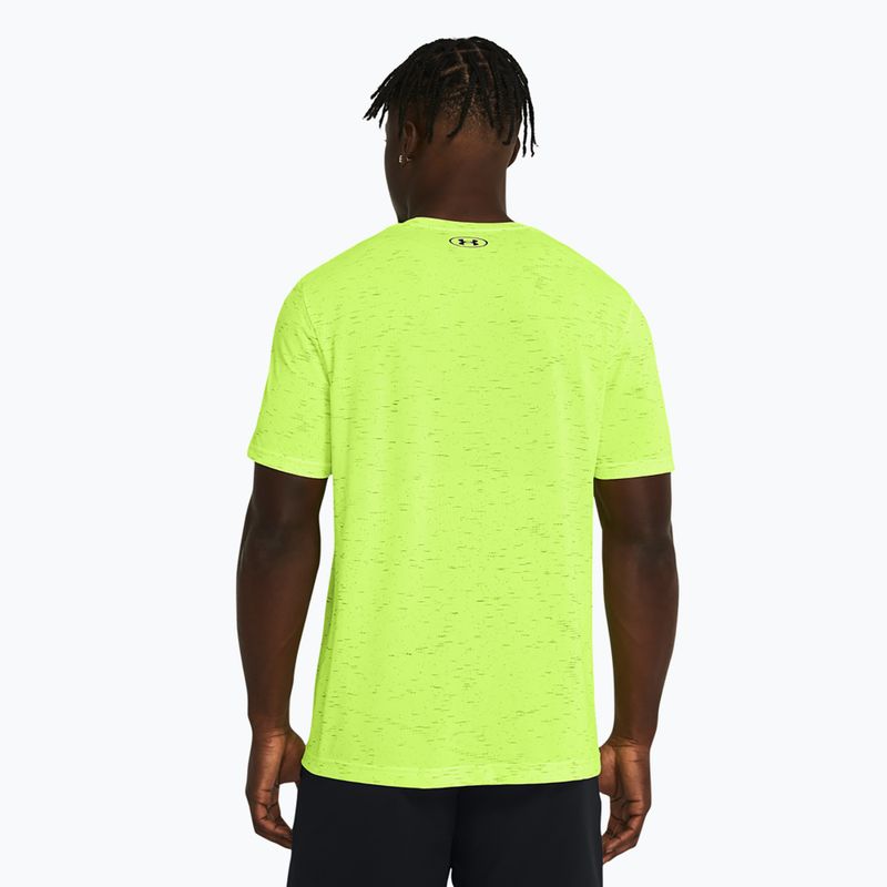 Vyriški marškinėliai Under Armour Vanish Seamless high-vis yellow/black 2